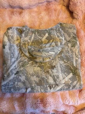 Abercrombie White Camo Hoodie